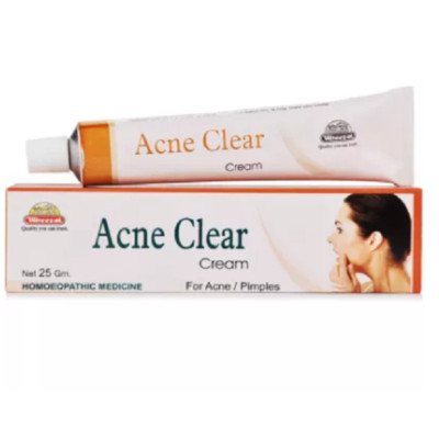 Wheezal homoeopathy Acne Clear Cream (25g x 2)