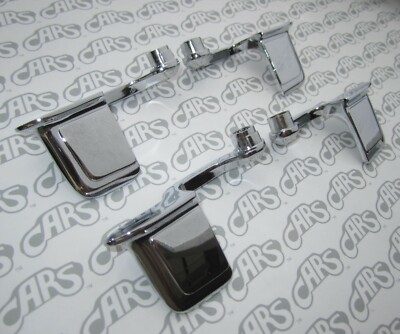 1963-1967 Buick Riviera Inside Door Handles. Deluxe Interior 4 Set. Show Quality