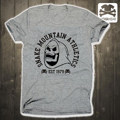 SNAKE MOUNTAIN ATHLETICS | MOTU HE-MAN | BODYBUILDING & GYM MASTERS SHIRT S-5XL