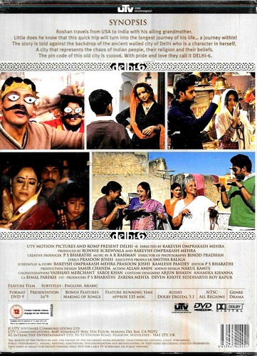 DELHI-6 – ABHISHEK BACHCHAN, SONAM KAPOOR - NEW BOLLYWOOD DVD -ENGLISH SUBTITLES - Picture 2 of 2