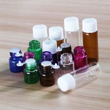 1 5ml Candy Vial Crafts glass bottles Essential Oils dropper Empty Perfume