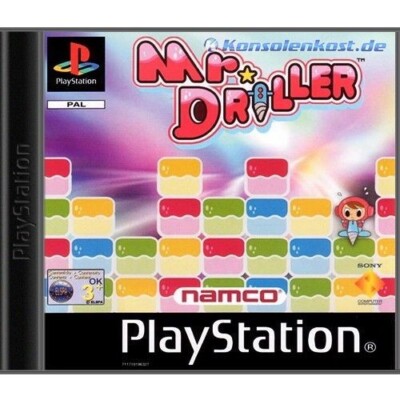 PS1 / Sony Playstation 1 - Mr*Driller mit OVP sehr guter Zustand
