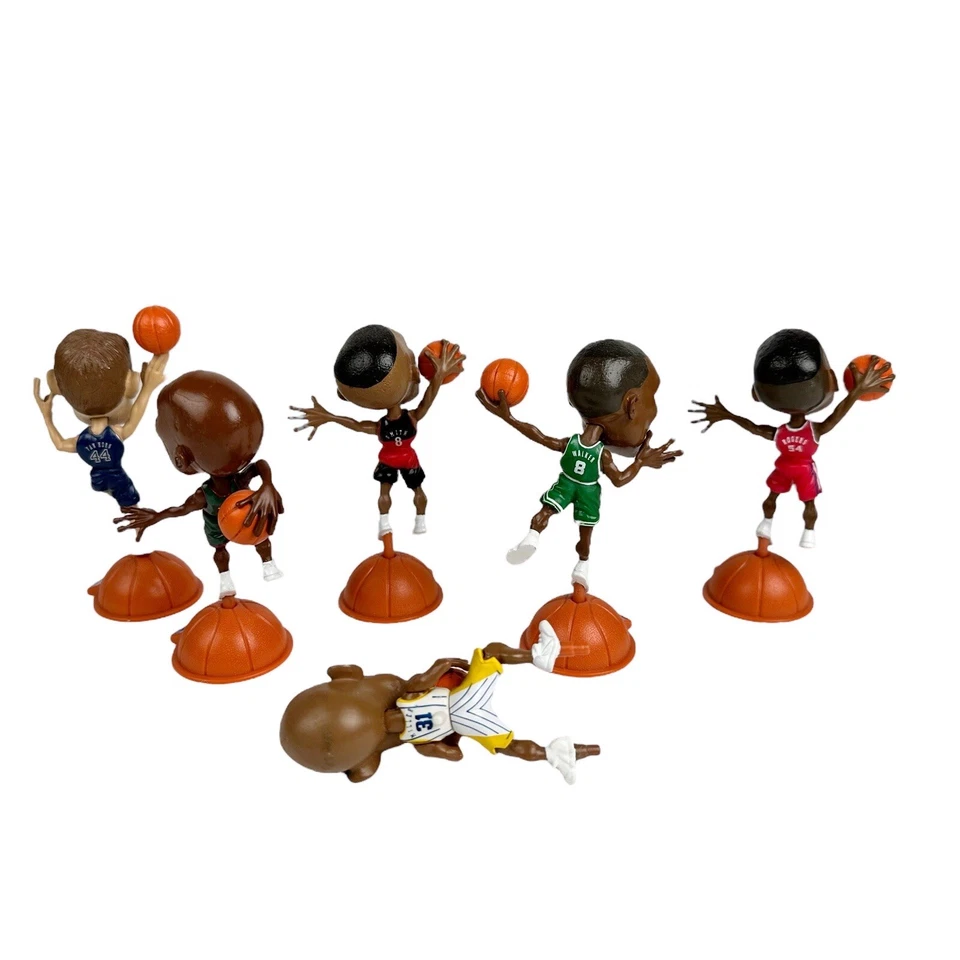 NBA Jams 1998 Mattel Vintage Toy Lot Sonics Hawks Celtics Nets Clippers - Image 2 of 4