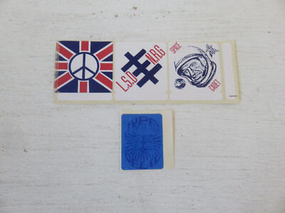 PSYCHIC TV Hyperdelic / LSD NRG / Space Cadet / Jack The Tab SET 4 x AUFKLEBER