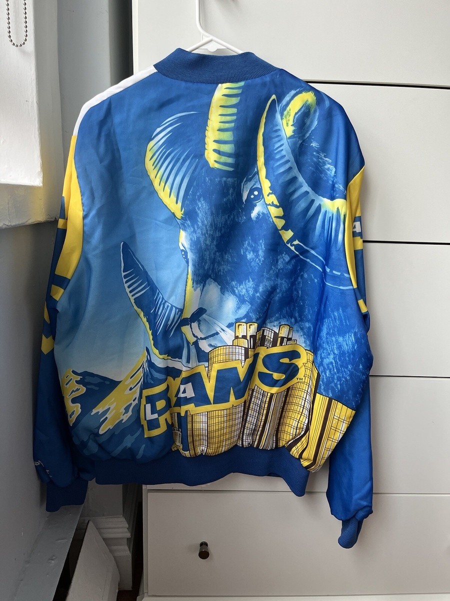 VINTAGE Chalk Line FANIMATION Jacket Los Angeles Rams Size XL