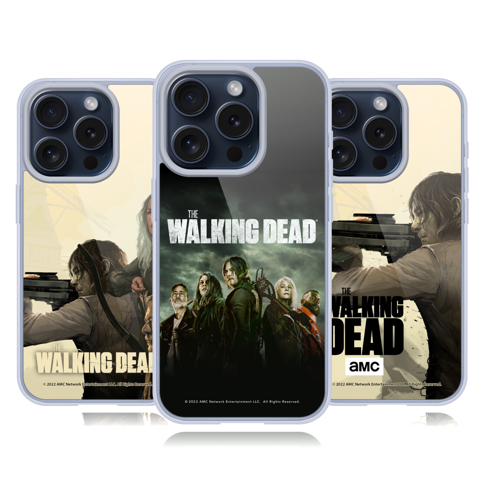 AMC The Walking Dead Season 11 iPhone Gel Case Official Key Art Design