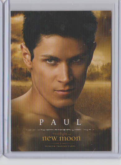 Twilight Saga New Moon Trading Card Alex Meraz as Paul #14