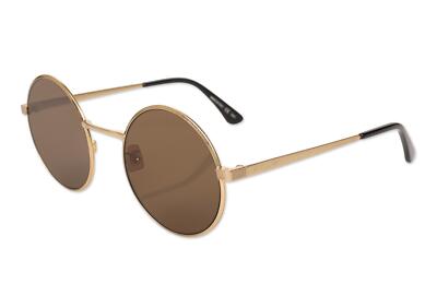 Saint Laurent SL 302703 Womens 136 Zero Gold/Brown Sunglasses | eBay