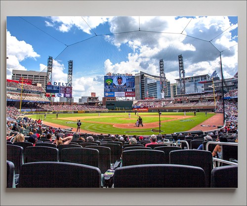 SunTrust Park Atlanta Braves MLB Baseball Stadium Field 1740 48x36-8x10 CHOICES - Picture 11 of 15
