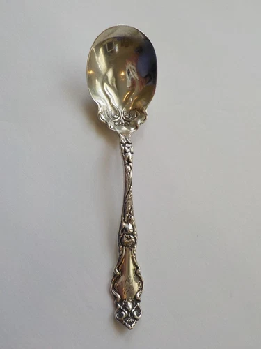 R. Wallace & Son ETON Sterling Silver Sugar Spoon