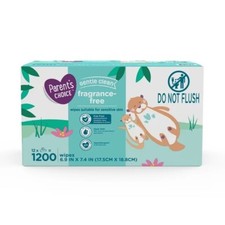 Scent-Free "Parents Choice" Baby Wipes, 1200-Pack, with Free Shipping