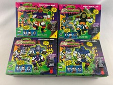 Vintage TMNT Night Ninja Mike Leo Don Raph Auto Mutations Set of 4 Boxes Only