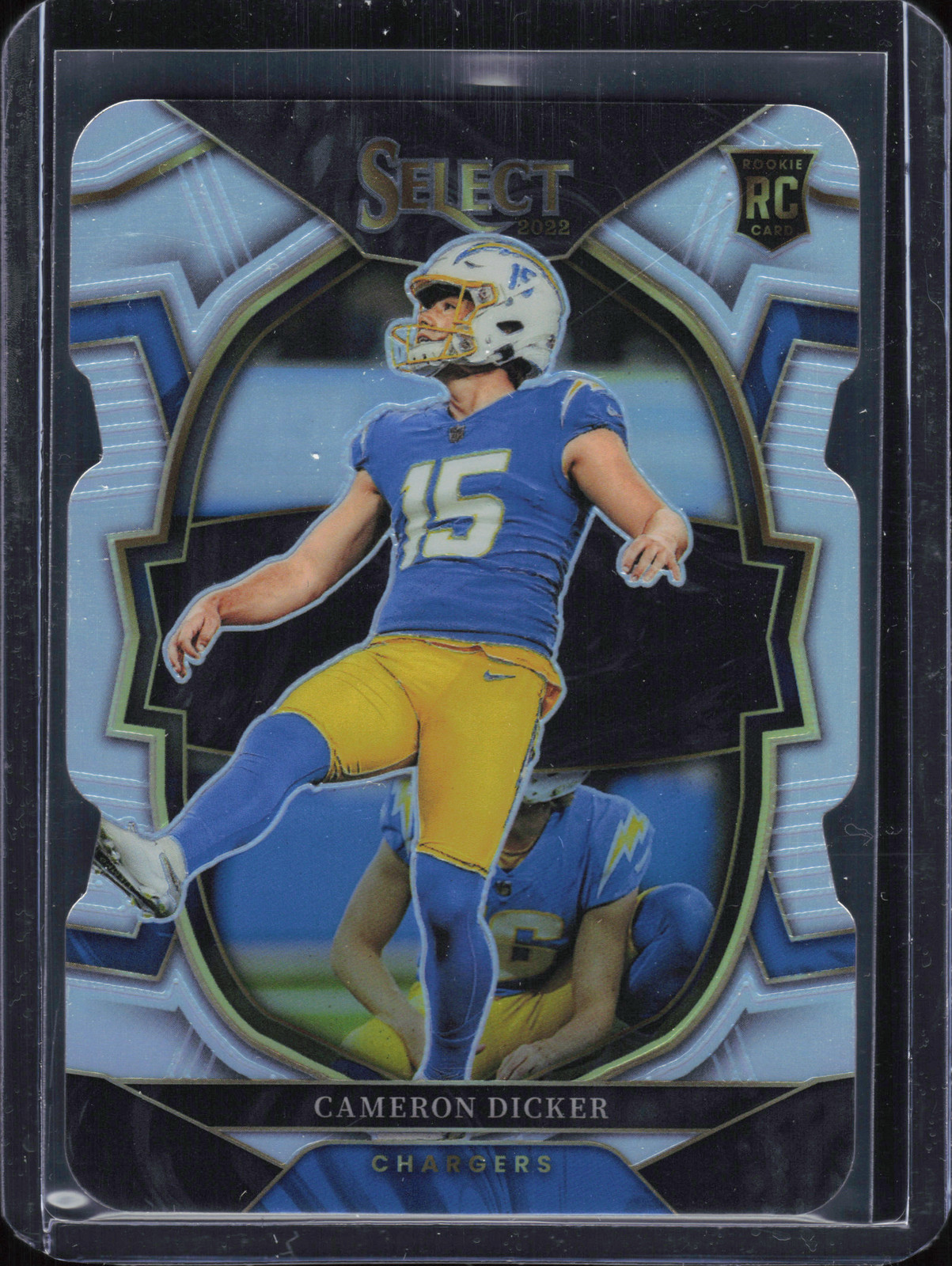2022 Select Prizm Silver Holo Die-Cut RC #16 Cameron Dicker