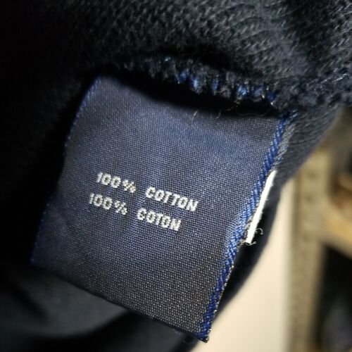 Cutter & Buck CB Mens V-Neck Pull Over Golf Vest Size L Navy Dark Blue F35 Logo - Picture 8 of 9