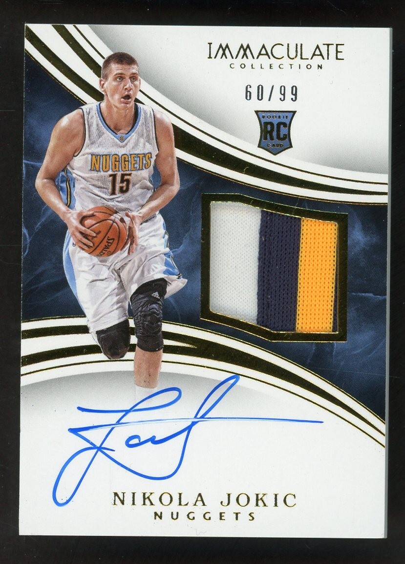 【D06】 NBA カード Nikola Jokic RC 99シリ 最初の D06】 NBA カード Nikola Jokic RC 99シリ シングル