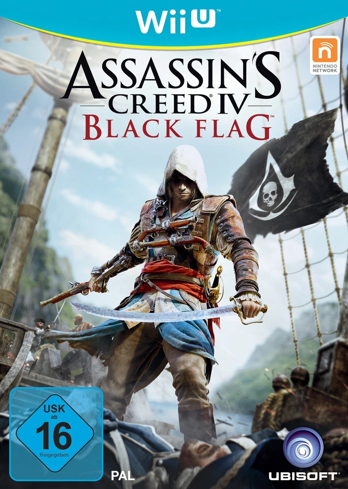 Nintendo WiiU Spiel - Assassin´s Creed Black Flag (mit OVP)(PAL)  - Bild 1 von 1
