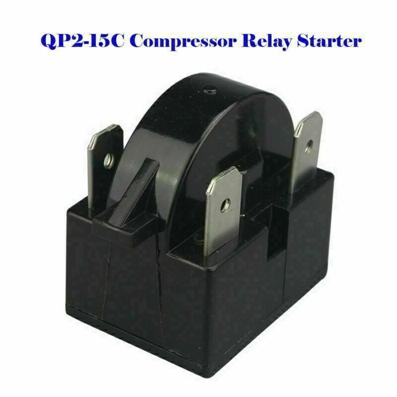 QP2-15C Refrigerator Compressor Relay Starter Three Inserts Type Assembly Parts-image