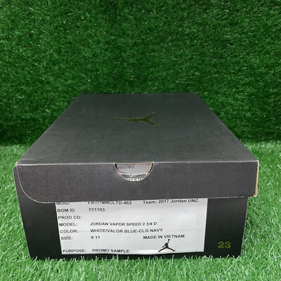 Nike Jordan Vapor Speed 2 3/4 D Football Cleats UNC Size 11  display picture 3