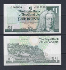 SCOTLAND - 2001 Royal Bank of Scotland 1 Pound UNC