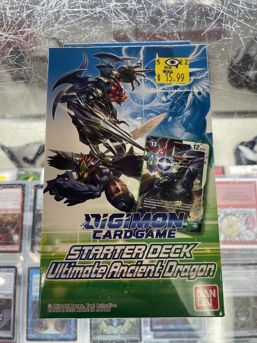 DIGIMON CARD GAME: ULTIMATE ANCIENT DRAGON STARTER DECK ST-9 DIGIMON CARD GAME: ULTIMATE ANCIENT DRAGON STARTER DECK ST-9