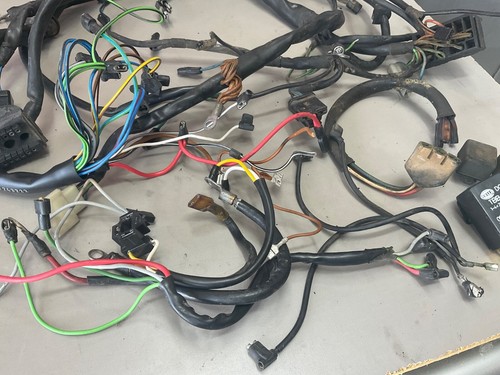 BMW Airhead 1977/1978 R100RS Main Wire Harness & Electrical Parts Lot - Picture 2 of 5