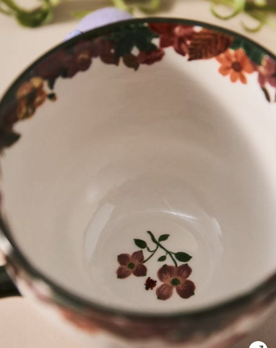 Anthropologie Nathalie Lete Mug Gourd New In Box! 🥮🌰🍂 | eBay