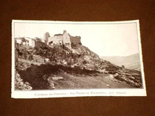Rare view of San Pietro di Palestrina in 1915 Castello dei Colonna