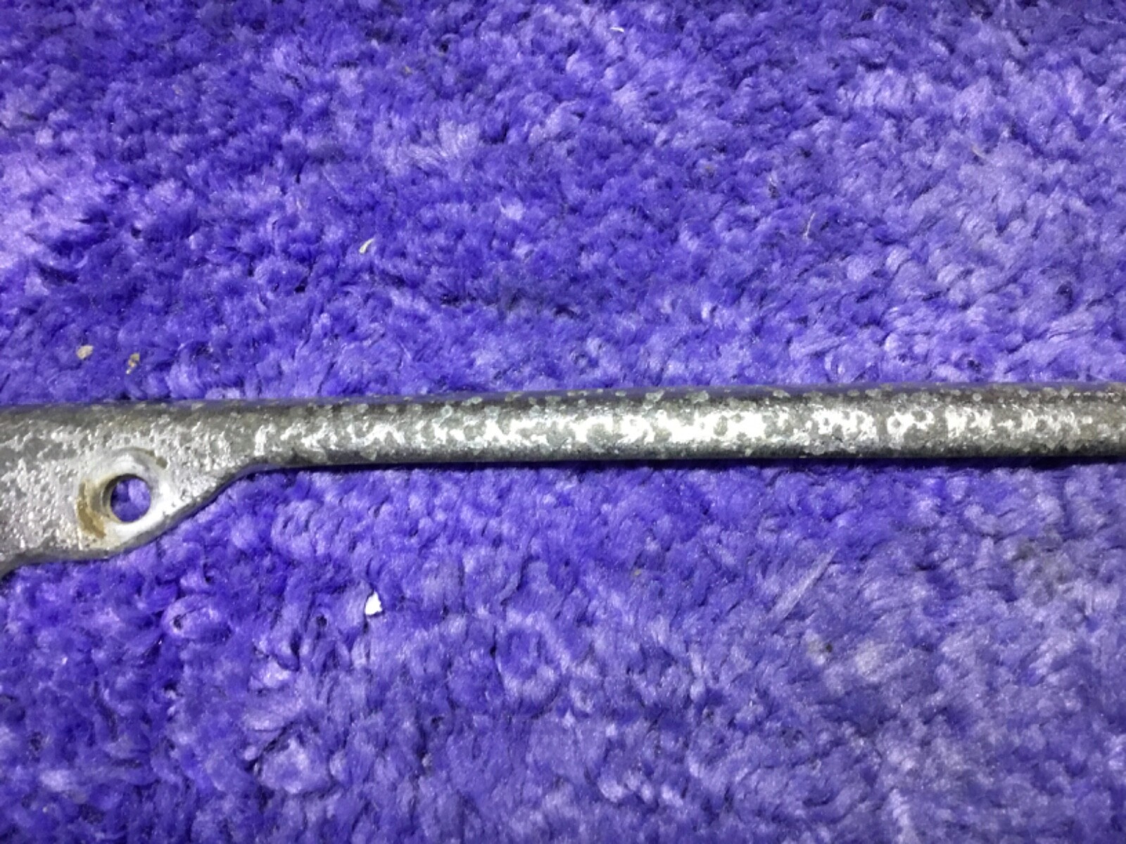 Vintage Pontiac dealership license plate frame A.W. Speck Saxton