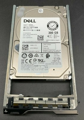 Dell 300GB 2.5'' SAS Hard Drive 10KRPM 12Gbps HotSwap High Speed 400-AJOO *NOB*