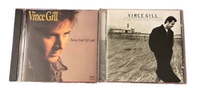 VINCE GILL Lot of 2 CD's~High Lonesome Sound/Pocket Full of Gold~Country Hits