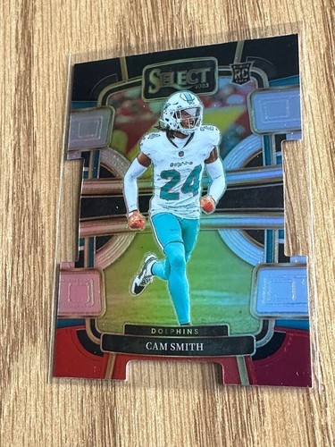2023 SELECT BLACK & RED DIE-CUT ROOKIE CAM SMITH DOLPHINS