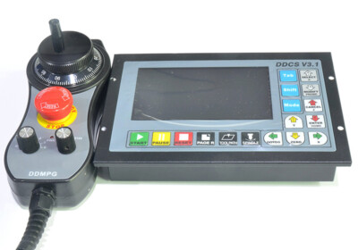 DDCSV3.1 CNC 3/4 Axis Engraving Drilling Milling Machine 500KHz + MPG Handwheel