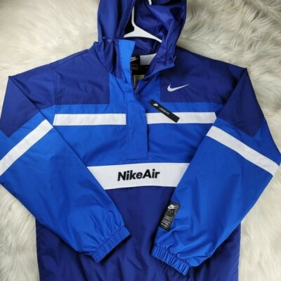 nike air jacket blue