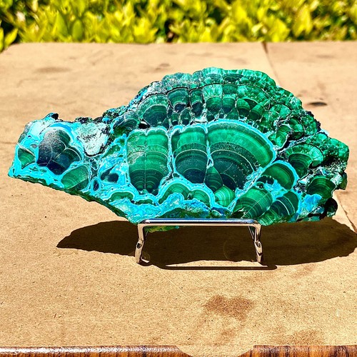 307G Natural polyophthalmic Silicon malachite crystal gloss mineral specimen - 第 7/13 張圖片
