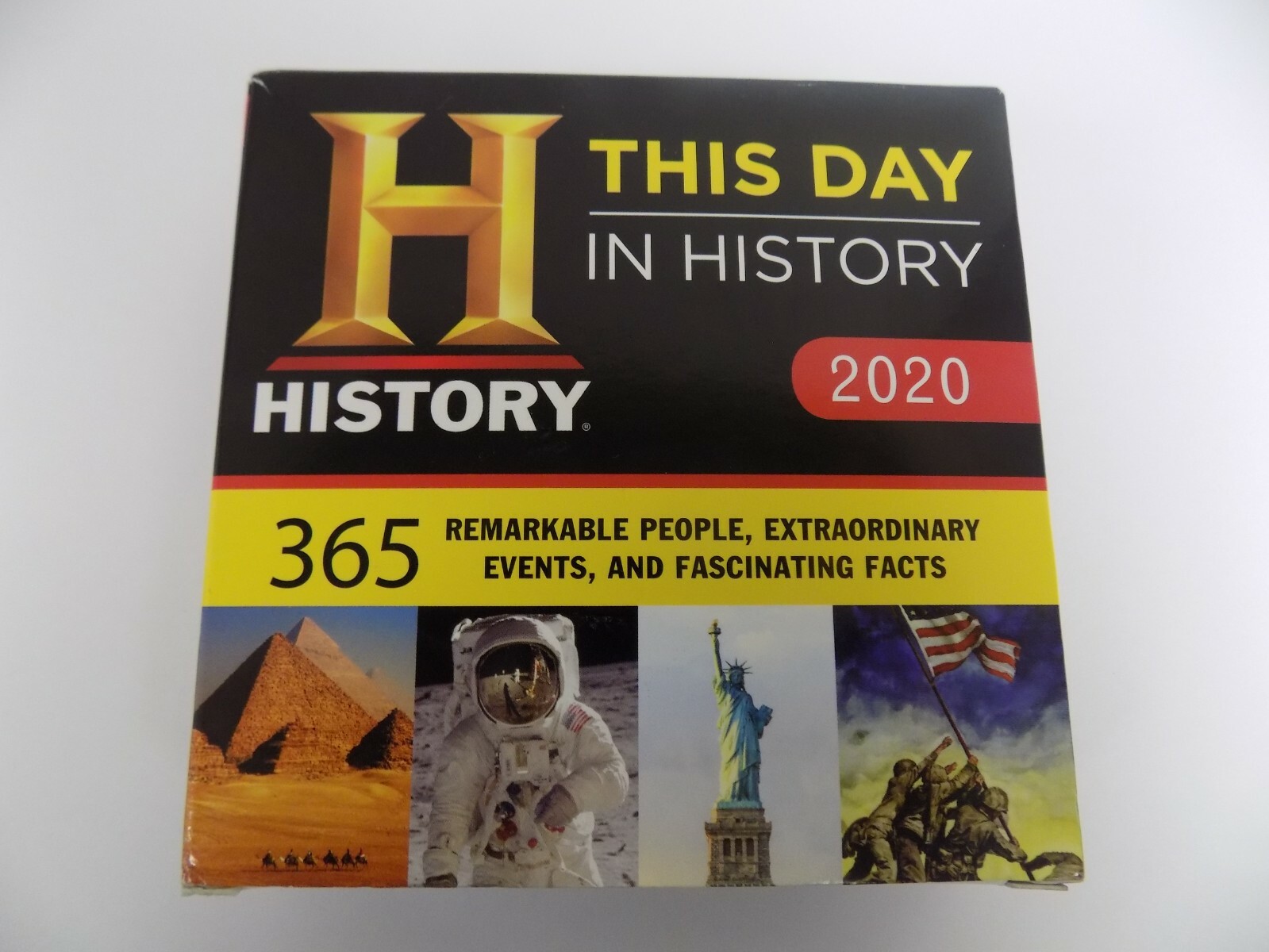 2020 History Channel This Day in History Boxed Calendar 365 Remarkable
