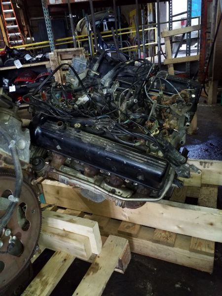 1986-1989 Mercedes-Benz 560SL Engine 107 Type 560SL 1993358