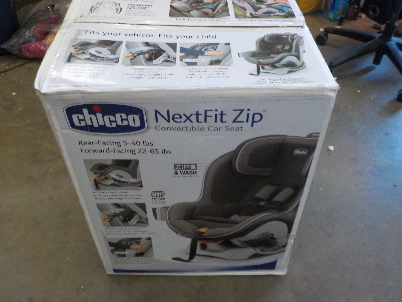 chicco nextfit zip nebulous