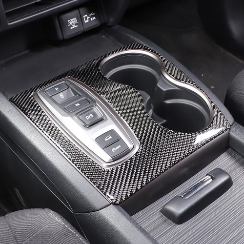 Carbon Fiber Center Console Gear Panel Sticker For Honda Pilot 2015-2019 - Picture 10 of 17