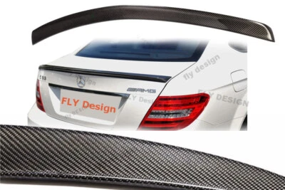Flügel passend für Mercedes w204 Carbon look, hartes ABS , tuning kit Body Kit - Bild 1 von 4