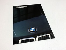 1986 BMW 325es 524td 535i 635 CSi 735i Full Line Brochure - French