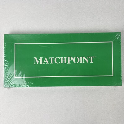 Matchpoint Tennis Board Game Vintage 1989 Pro Plan Beacon