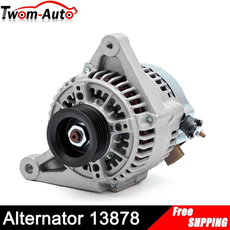 Alternador para Toyota Corolla 2003 2004 2005 2006 2007 2008 1,8 L CW 80A Foto 3 de 4