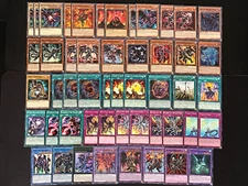 YUGIOH RED-EYES DECK- METAL- SOUL- BABY- DRAGOON- FLARE- INFERNO- METEOR NM