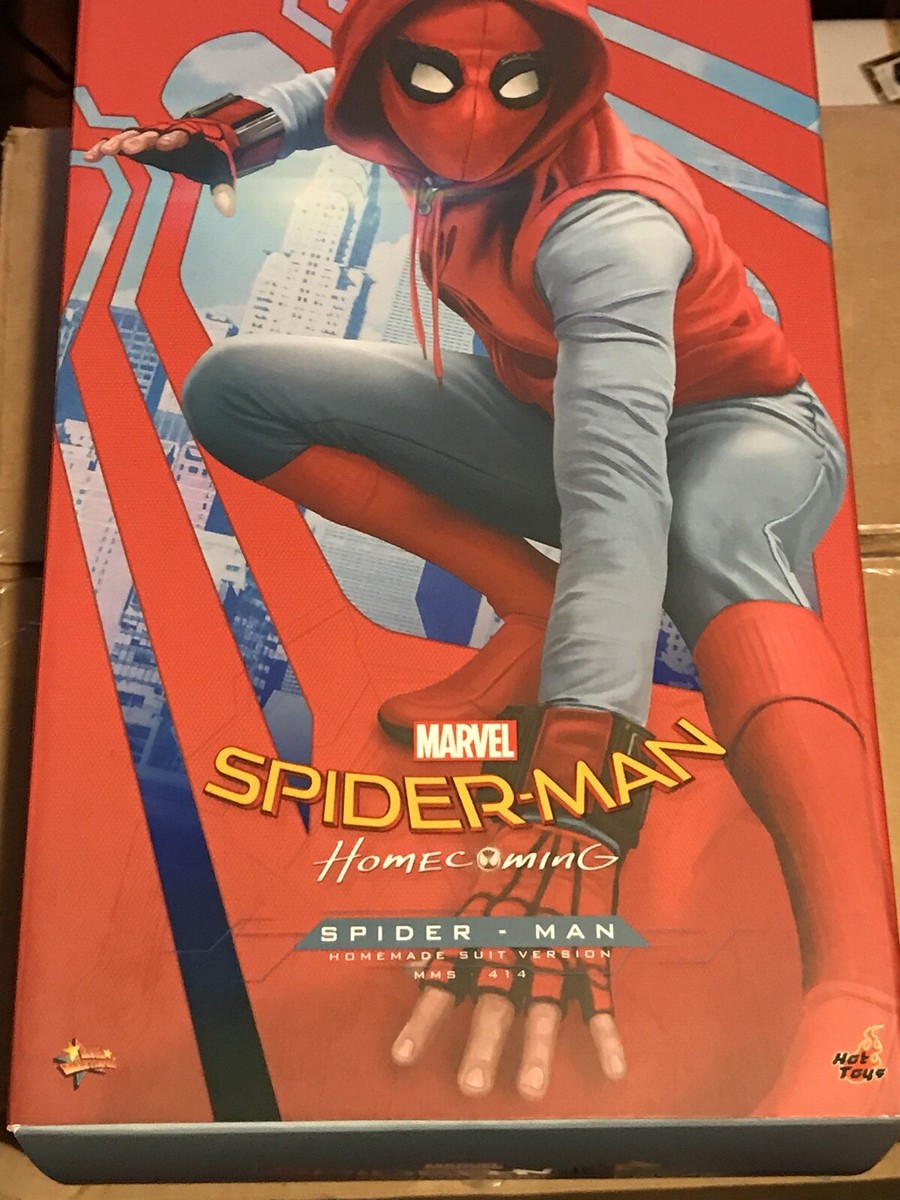アメコミ Hot Toys Spider-Man coming MMS414 Hot Toys MMS414 Spider-Man Homecoming Peter Parker Homemade Suit