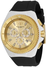 Technomarine TM-115049 Cruise Star Gold & Gold 46mm Swiss Movt Sapphire Crystal 