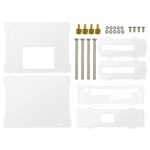 Funda transparente de acrílico Waveshare especializada para kit de desarrollo Jetson Nano de 2 GB - Imagen 2 de 4