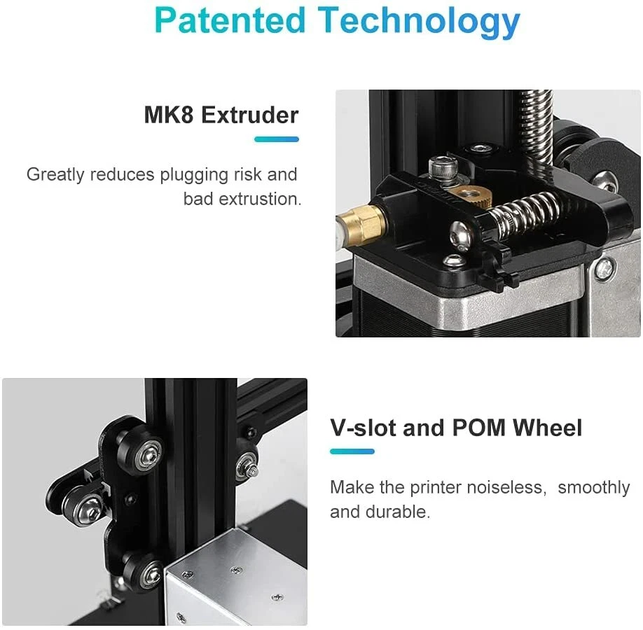 Creality Official 3D Printer Ender 3 Printer Resume Printing 220x220x250mm - image 4 of 4