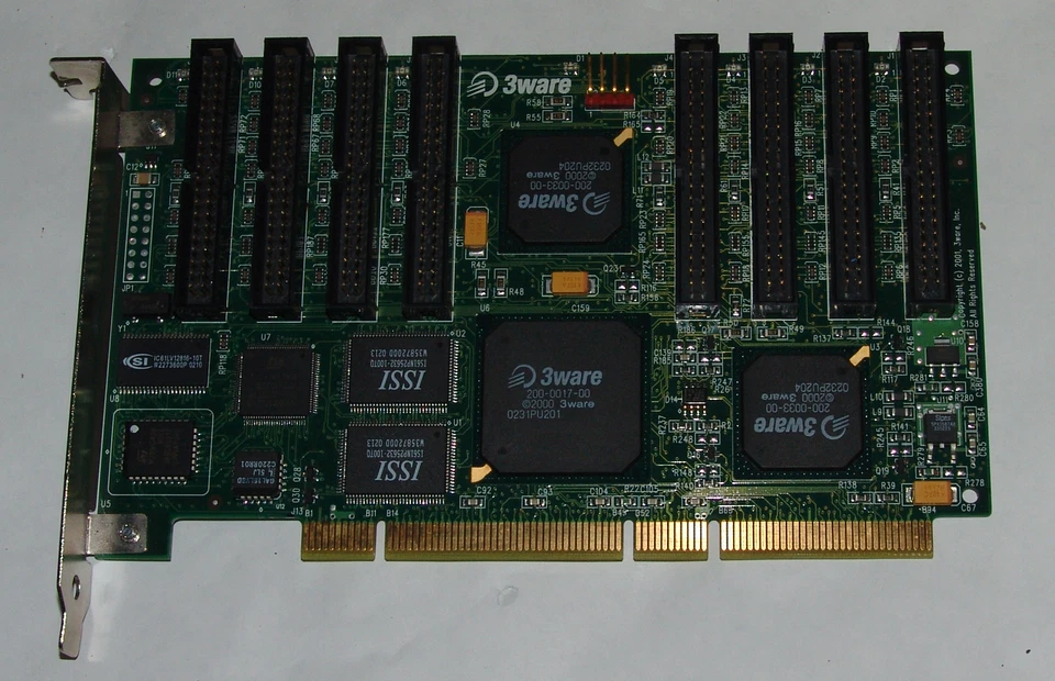 3Ware Escalade 3W-7810 8-Port IDE ATA Raid Card PCI-X - Bild 2 von 2
