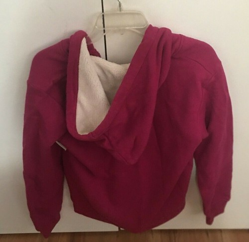 Point Ropa Deportiva Dama Suéter Rosa con Cremallera 2 Bolsillos Talla S 80% Algodón - Imagen 2 de 2