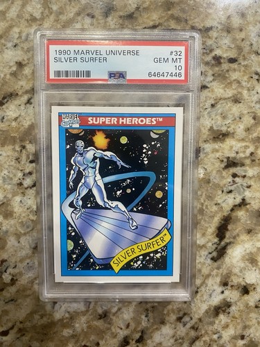 1990 MARVEL UNIVERSE SILVER SURFER #32 PSA 10 GEM MINT
